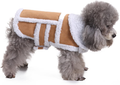 Rypet Small Dog Winter Coat - Shearling Fleece Dog Warm Coat for Small to Medium Breeds Dog Animals & Pet Supplies > Pet Supplies > Cat Supplies > Cat Apparel RYPET Coffee Medium (8-12 lbs) 