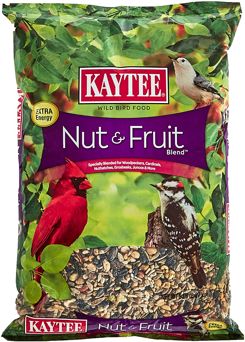 Kaytee Fruit Nut Blend Pet Food, 5 lb Animals & Pet Supplies > Pet Supplies > Bird Supplies > Bird Food Kaytee 5 Pounds  