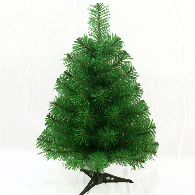 MOJUN Artificial Christmas Tree with Plastic Stand Holder Base, 60cm/2-feet, Black Home & Garden > Decor > Seasonal & Holiday Decorations > Christmas Tree Stands MOJUN Green  
