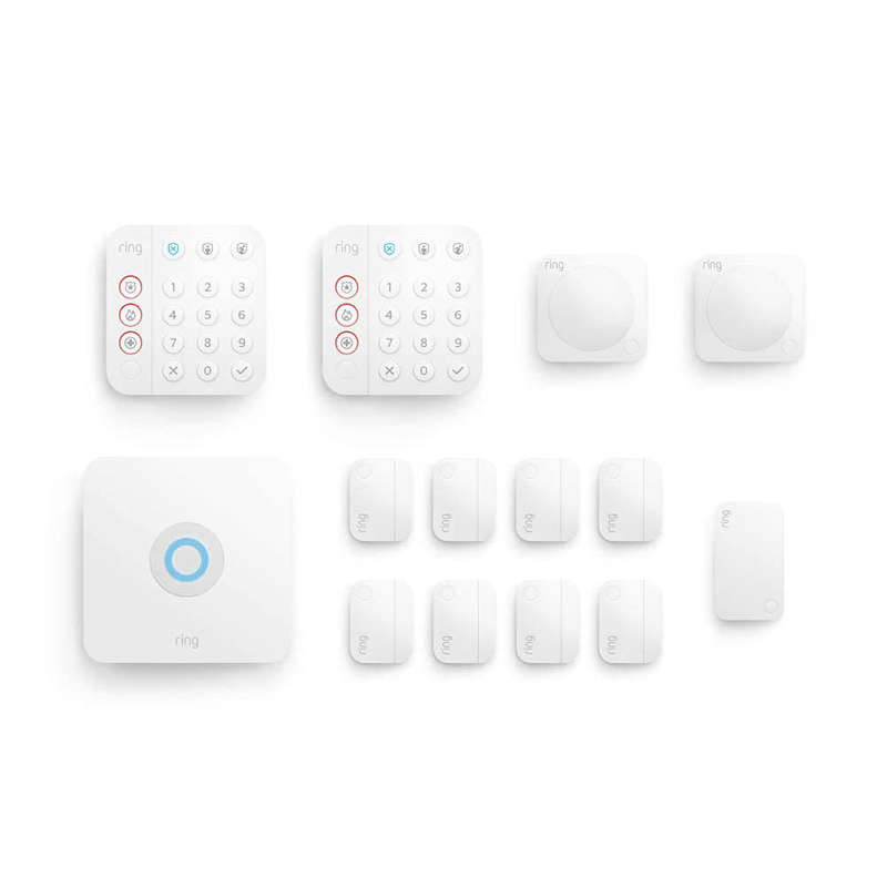 Ring Alarm 14-piece kit (2nd Gen) – home security system with optional 24/7 professional monitoring – Works with Alexa Home & Garden > Business & Home Security > Home Alarm Systems Ring   
