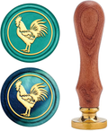 CRASPIRE Wax Seal Stamp Duck Animal Wax Sealing Stamps Retro Wood Stamp Removable Brass Head 25mm for Wedding Envelopes Invitations Embellishment Bottle Decoration Gift Packing Home & Garden > Decor > Seasonal & Holiday Decorations& Garden > Decor > Seasonal & Holiday Decorations CRASPIRE Rooster  