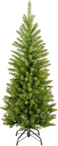National Tree Company Artificial Christmas Tree Includes Stand Kingswood Fir Pencil, 9 ft, 4 Ft Home & Garden > Decor > Seasonal & Holiday Decorations > Christmas Tree Stands National Tree Company Green 4 feet 