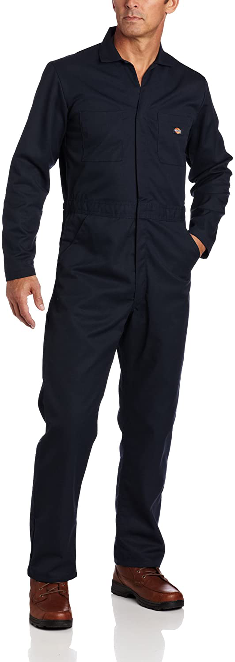 Dickies Men's Basic Blended Coverall Apparel & Accessories > Costumes & Accessories > Costumes Dickies Men's Sportswear Dark Navy X-Large Tall 