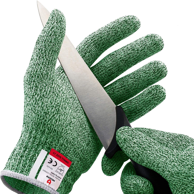 NoCry Cut Resistant Gloves - Ambidextrous, Food Grade, High Performance Level 5 Protection. Size Small, Complimentary Ebook Included Home & Garden > Kitchen & Dining > Kitchen Tools & Utensils NoCry Original Green Large 