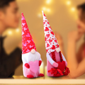 Gigoitly 2Pcs Valentine’S Day Light up Gnomes Plush Decoration – Valentines Day Lighted Mr & Mrs Scandinavian Tomte Elf Decorations for Table Décor Present Gifts Home & Garden > Decor > Seasonal & Holiday Decorations Gigoitly Valentine's Day Gnomes No Lights 3  