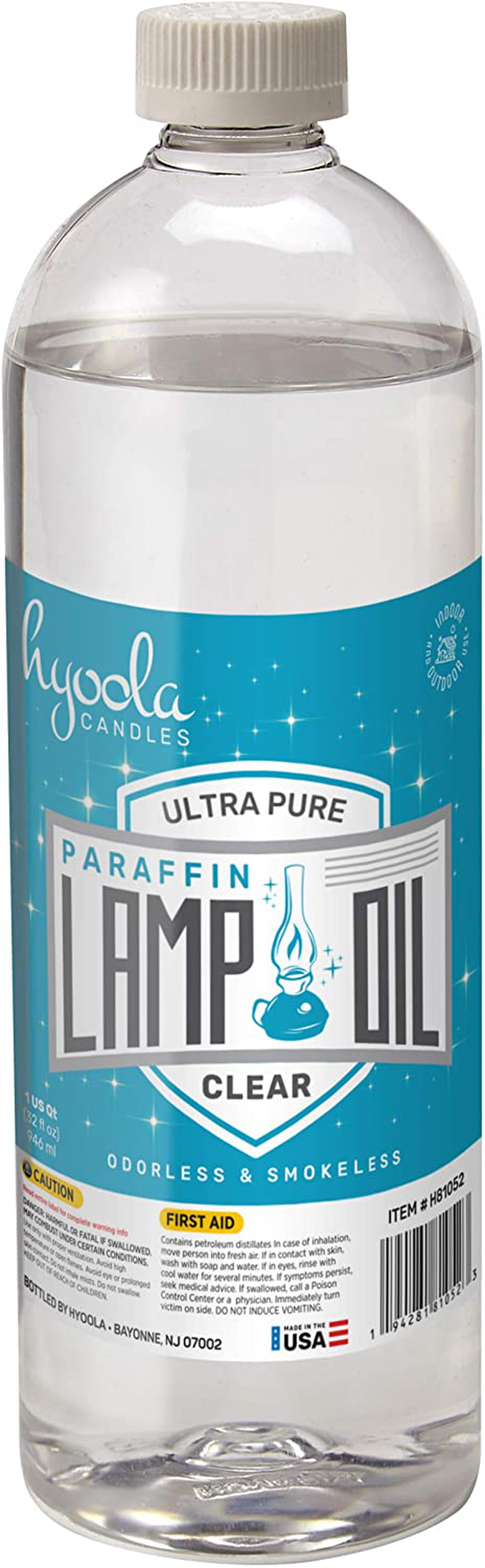 HYOOLA Pure Lamp Oil - Odorless, Smokeless, Ultra Clean Burning - 100% Pure Liquid Parrafin Fuel - 32 Ounce Home & Garden > Lighting Accessories > Oil Lamp Fuel Hyoola Default Title  