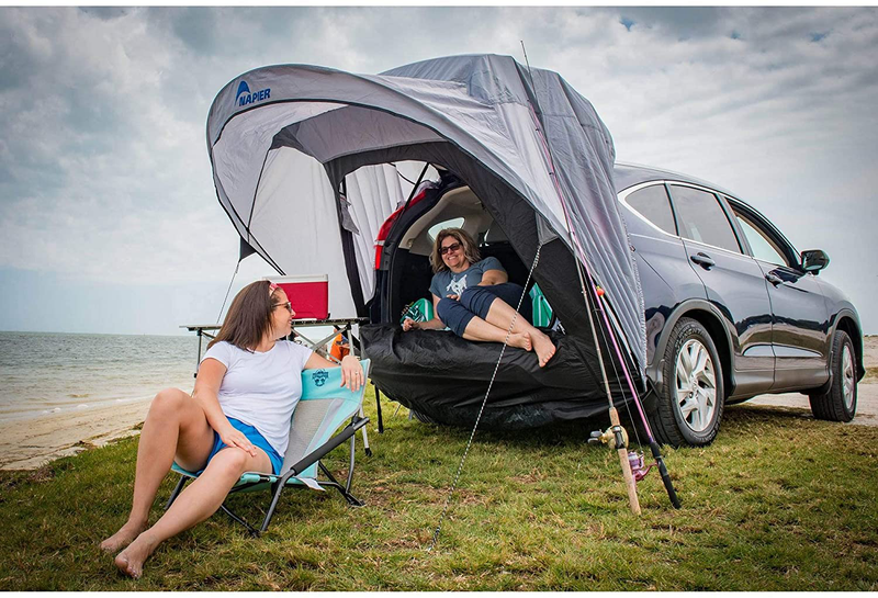 Napier Sportz Cove 61500 Mid to Full Size SUV Tailgate Shade Awning Tent, Gray Sporting Goods > Outdoor Recreation > Camping & Hiking > Tent Accessories SPORTZ BY NAPIER   