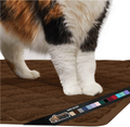 Gorilla Grip Ultimate Cat Litter Mat, Cleaner Floors, Less Waste, Soft on Kitty Paws, Easy Clean Trapper, Large Size Liner Trap Mats, Scatter Control, Traps Mess from Box, Accessories for Cats Animals & Pet Supplies > Pet Supplies > Cat Supplies > Cat Litter Gorilla Grip Brown Small (24" x 17") 