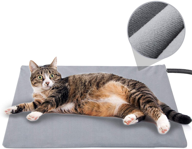 Pet Heating Pad for Cat Dog,Soft Electric Blanket Auto Temperature Control Waterproof Indoor,House Heater Animal Bed Warmer Heated Floor Mat,Whelping Supply for Pregnant New Born Pet Animals & Pet Supplies > Pet Supplies > Cat Supplies > Cat Beds lesotc   