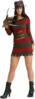 Rubie's Secret Wishes Women's Nightmare on Elm Street Miss Krueger Costume Apparel & Accessories > Costumes & Accessories > Costumes Rubie's Red Medium 