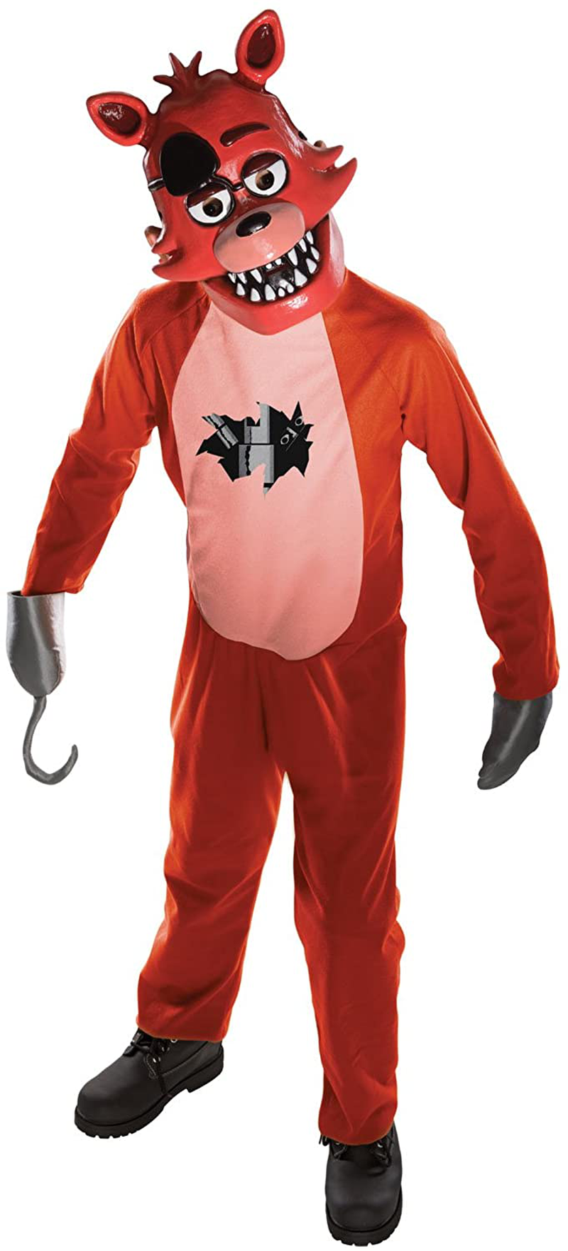 Five Nights Child's Value-Priced at Freddy's Foxy Costume Apparel & Accessories > Costumes & Accessories > Costumes Rubie's Large  