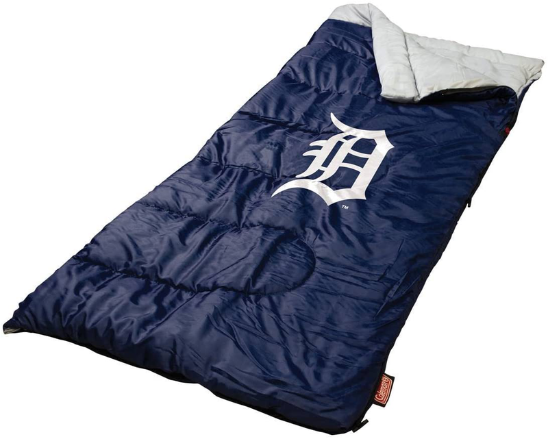 MLB Sleeping Bag Youth Sporting Goods > Outdoor Recreation > Camping & Hiking > Sleeping Bags Coleman Detroit Tigers  