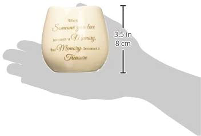Pavilion - When Someone You Love Becomes a Memory That Memory Becomes a Treasure 8 oz Soy Filled Ceramic Vessel Candle Home & Garden > Decor > Home Fragrance Accessories > Candle Holders Pavilion Gift Company   