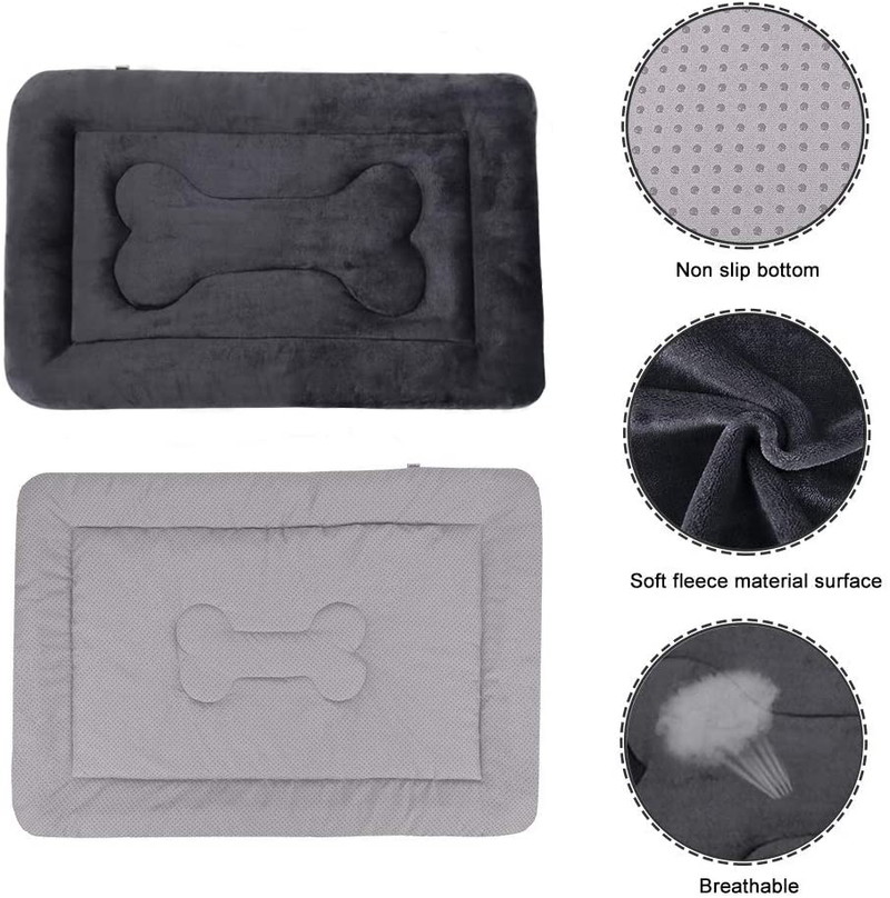 Joicyco Dog Bed Large Crate Mat 42 in Non-Slip Washable Soft Mattress Kennel Pads Animals & Pet Supplies > Pet Supplies > Dog Supplies > Dog Beds JoicyCo   
