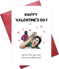 Funny Valentine'S Day Humorous Valentine'S Day Card for Wife Girlfriend Gollum Valentines Day Card Humorous Anniversary Birthday Card for Him Her Christmas Gift for Her You Are My Precious Card Home & Garden > Decor > Seasonal & Holiday Decorations Huras #1  