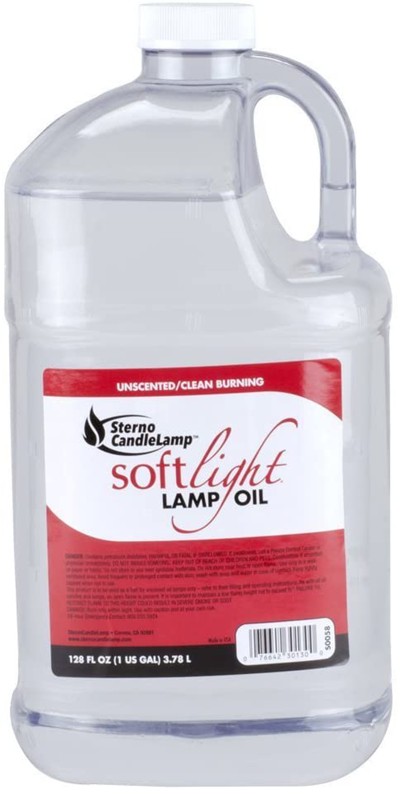 Sterno 30644 Liquid Paraffin Lamp Oil, Single, Clear