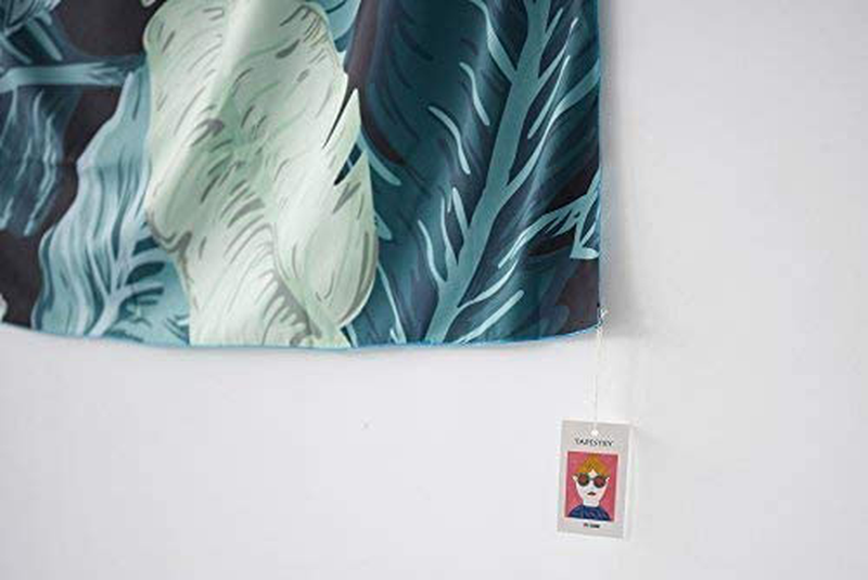 Tapestry Wall Hanging Headboard Home Wall Decor,60"x 80" (Green)