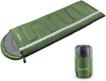 Eackrola Sleeping Bag, Lightweight Waterproof Warm & Cool Weather for 3-4 Season Camping Sleeping Bag with Reflective Strip, Portable Compression Sack for Hiking, Backpacking, Traveling, Camping Sporting Goods > Outdoor Recreation > Camping & Hiking > Sleeping Bags Eackrola Army Green-＞59℉  