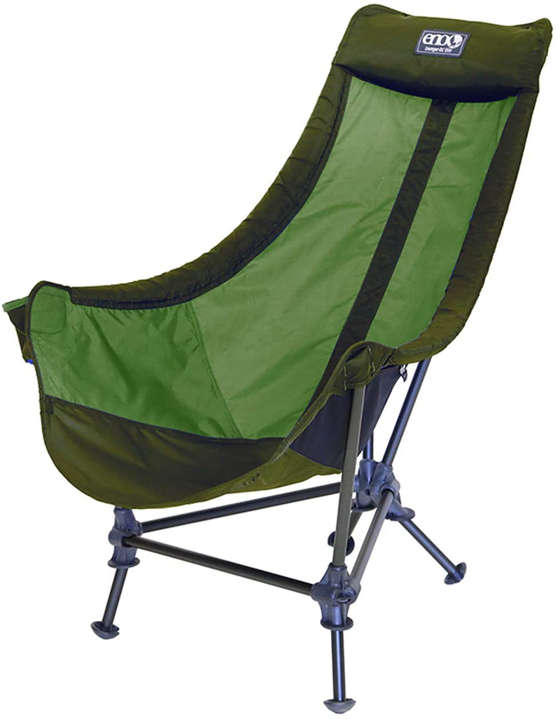 ENO, Eagles Nest Outfitters Lounger DL Camping Chair, Outdoor Lounge Chair Sporting Goods > Outdoor Recreation > Camping & Hiking > Camp Furniture Eagles Nest Outfitters Olive/Lime  