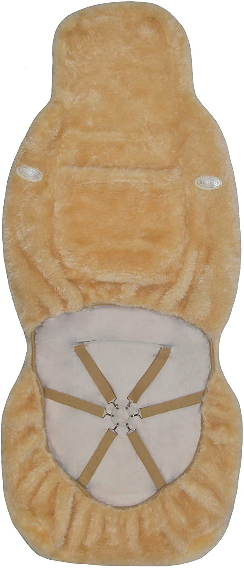 Eurow Sheepskin Seat Cover, 56 by 23 Inches, Champagne Vehicles & Parts > Vehicle Parts & Accessories > Motor Vehicle Parts > Motor Vehicle Seating ‎Eurow & O'Reilly Corp.   