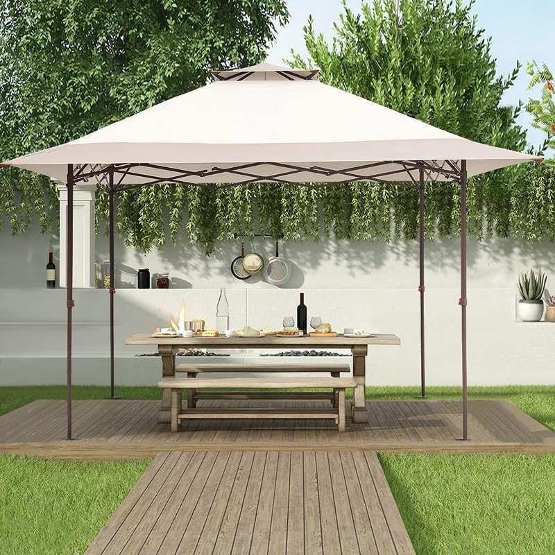 HYD-Parts Outdoor Canopy Tent 8x8 FT Instant Shelter Pop up Gazebo Tent Home & Garden > Lawn & Garden > Outdoor Living > Outdoor Structures > Canopies & Gazebos HYD-Parts 13x13FT  