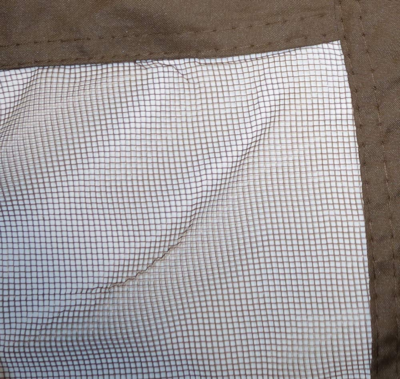 Sunjoy S-GZ001-E-MN Fabric Replacement Mosquito Netting, 10’ x 10’, Brown Home & Garden > Lawn & Garden > Outdoor Living > Outdoor Structures > Canopies & Gazebos Sunjoy   