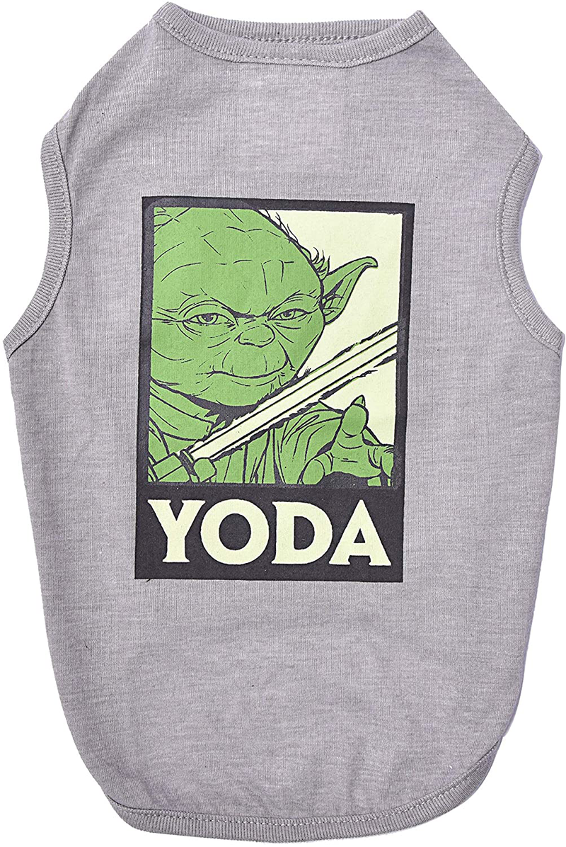 Star Wars for Pets Yoda Dog Tank | Star Wars Dog Shirt for Small Dogs | Size X-Small | Soft, Cute, and Comfortable Dog Clothing and Apparel, Available in Multiple Sizes Animals & Pet Supplies > Pet Supplies > Cat Supplies > Cat Apparel STAR WARS XX-Large  