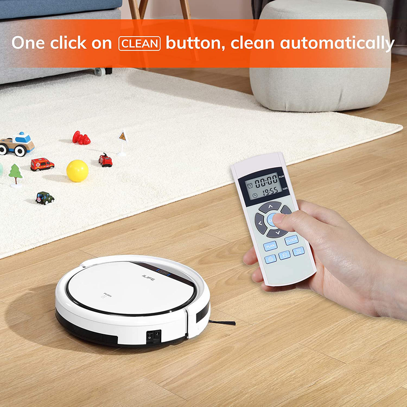 ILIFE V3s Pro Robot Vacuum Cleaner, Tangle-free Suction , Slim, Automatic Self-Charging Robotic Vacuum Cleaner, Daily Schedule Cleaning, Ideal For Pet Hair，Hard Floor and Low Pile Carpet Home & Garden > Household Supplies > Household Cleaning Supplies ILIFE INNOVATION LIMITED   