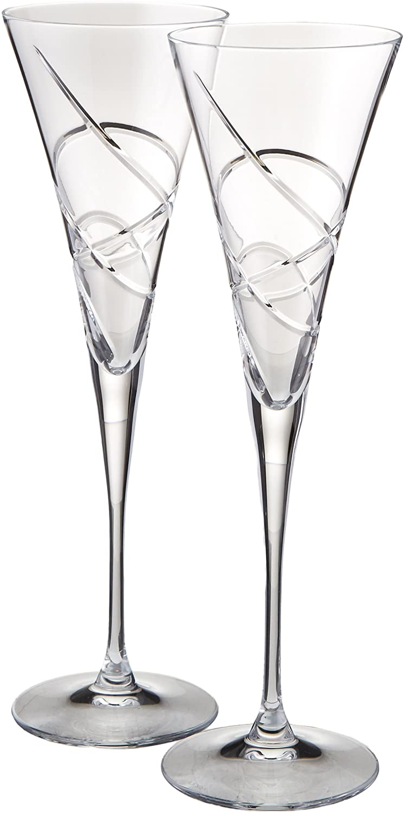 Lenox 837370 Adorn Crystal Ring Holder, 0.5 LB, Clear Home & Garden > Decor > Home Fragrance Accessories > Candle Holders Lenox Toasting Flutes  