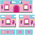 DHP Fire Department Design Curtain Set for Junior Loft Bed, Kids Furniture, Blue Sporting Goods > Outdoor Recreation > Camping & Hiking > Tent Accessories DHP Pink Princess Castle Curtain Set