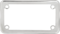 Grand General 60391 Chrome Plain Motorcycle License Plate Frame