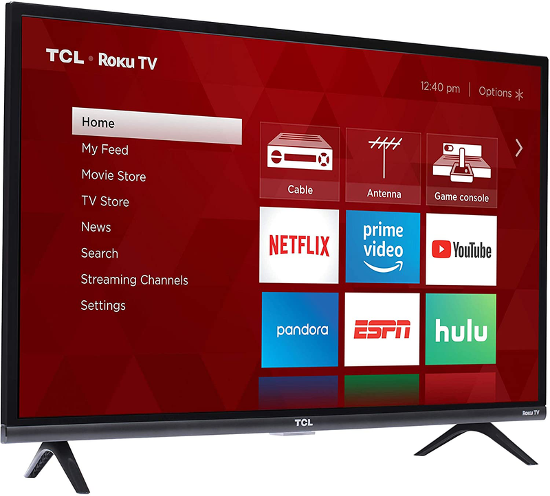 TCL 32-inch 1080p Roku Smart LED TV - 32S327, 2019 Model Electronics > Video > Televisions TCL   
