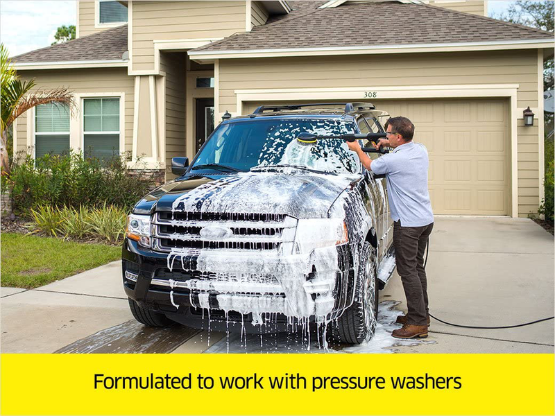 Karcher Car Wash & Wax Soap for Pressure Washers, 1 Quart  Karcher   