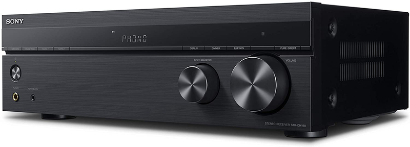Sony STRDH190 2-ch Home Stereo Receiver with Phono Inputs & Bluetooth Black Electronics > Audio > Audio Components > Audio & Video Receivers Sony   
