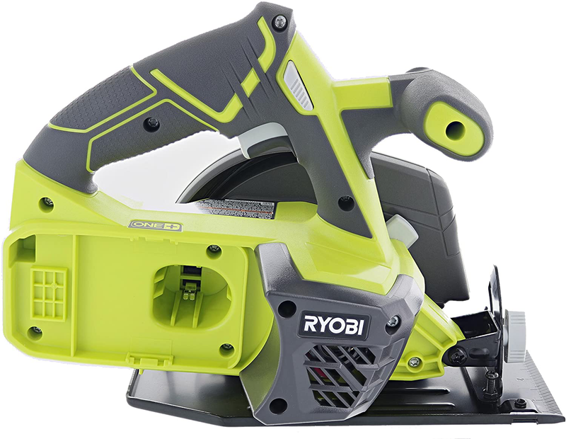 Ryobi One P505 18V Lithium Ion Cordless 5 1/2" 4,700 RPM Circular Saw (Battery Not Included, Power Tool Only), Green Hardware > Tools > Multifunction Power Tools RYOBI   