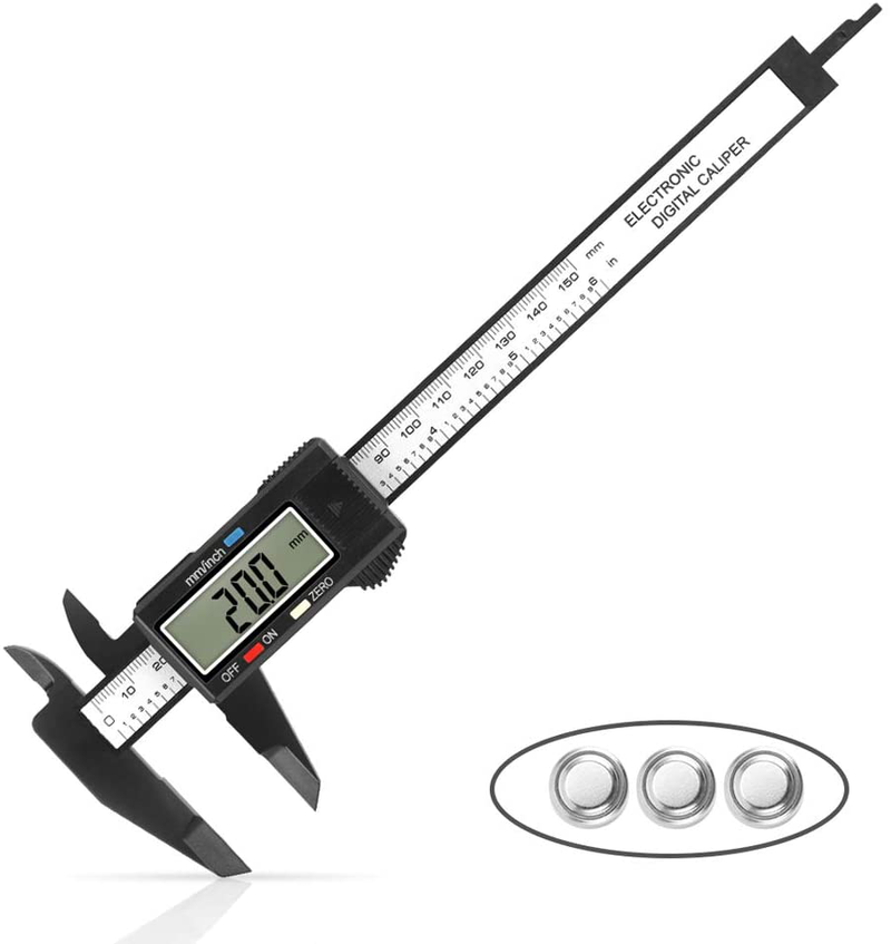 Digital Caliper, Sangabery 0-6 inches Caliper with Large LCD Screen, Auto - Off Feature, Inch and Millimeter Conversion Measuring Tool, Perfect for Household/DIY Measurment, etc Hardware > Tools > Measuring Tools & Sensors Sangabery S-0916  
