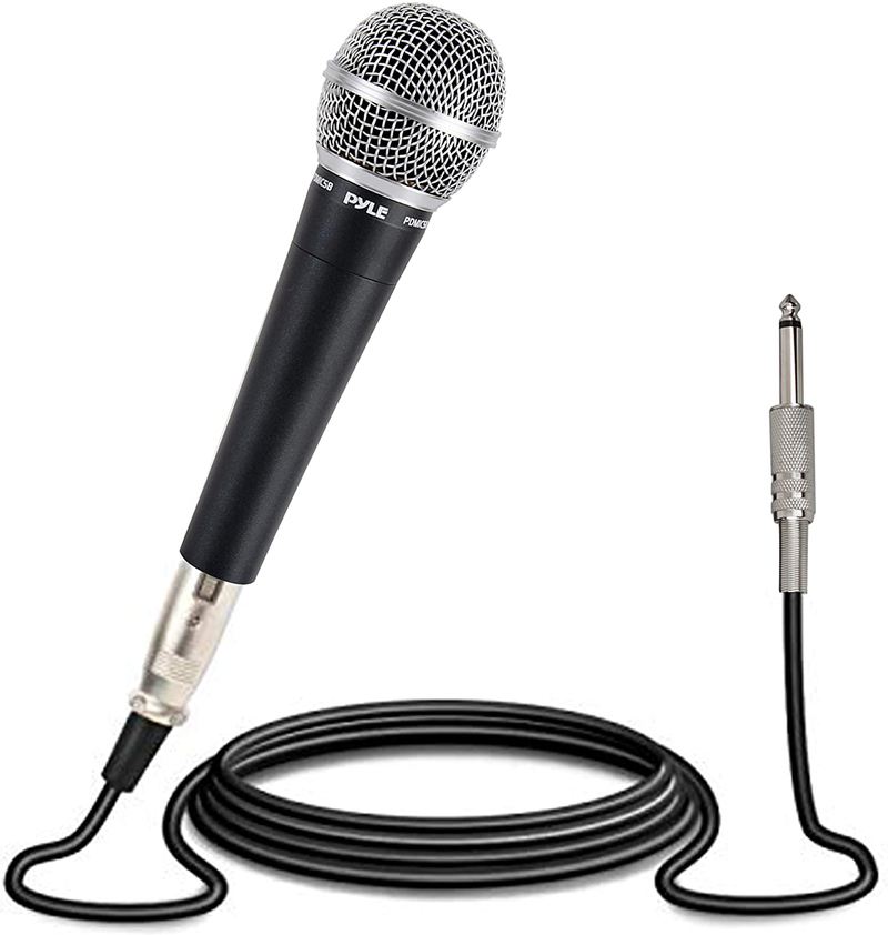 Pyle-Pro Includes 15ft XLR Cable to 1/4'' Audio Connection, Connector, Black, 10.10in. x 5.00in. x 3.30in. (PDMIC58) Electronics > Audio > Audio Components > Microphones Pyle Mic  