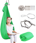 Therapy Swing for Kids with Special Needs (Hardware Included) Sensory Swing Cuddle Swing Indoor Outdoor Kids Swing Adjustable Hammock for Children with Autism, ADHD, Aspergers, Sensory Integration Home & Garden > Lawn & Garden > Outdoor Living > Hammocks Aokitec Gragre  
