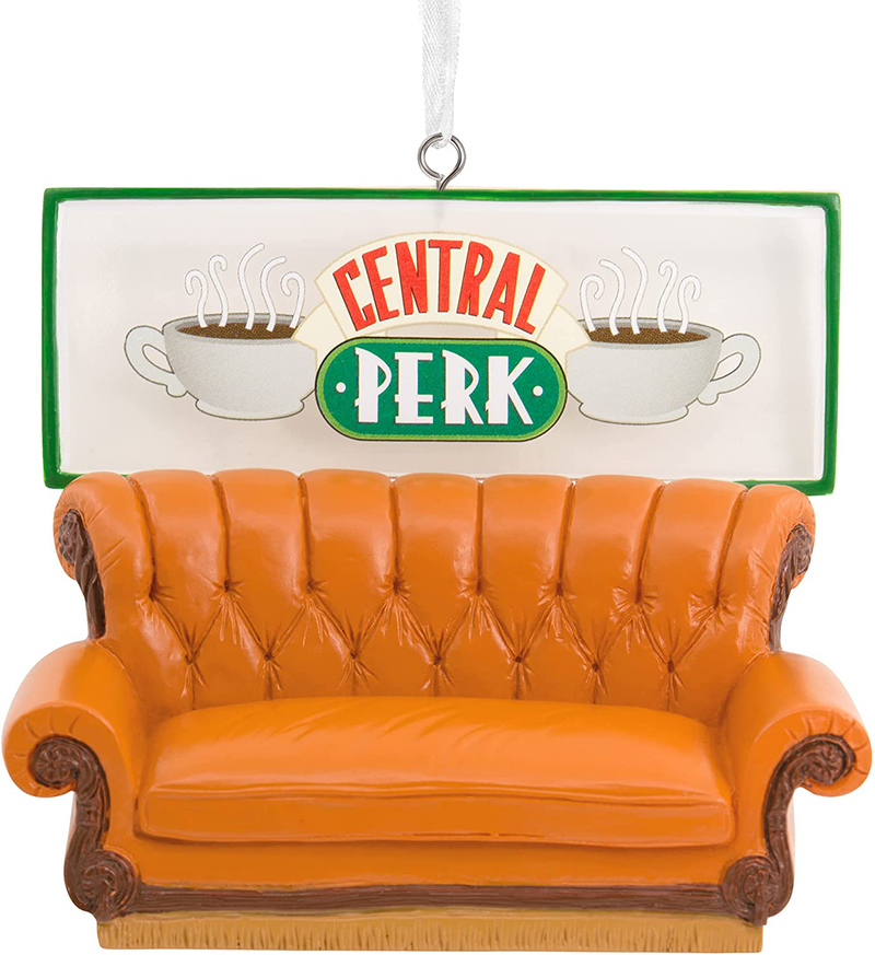 Hallmark Friends Central Perk Cafe Couch Christmas Ornament,Multi Color,0002HCM9510