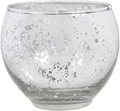 Just Artifacts 2.75-Inch Speckled Ovoid Mercury Glass Votive Candle Holder (12pc, Silver) Home & Garden > Decor > Home Fragrance Accessories > Candle Holders Just Artifacts Silver 1 