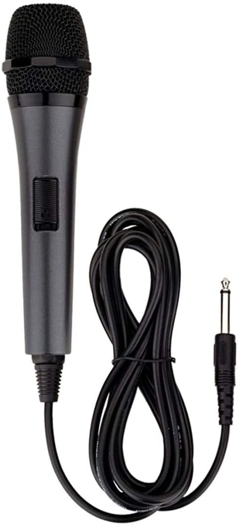 Singing Machine SMM-205 Unidirectional Dynamic Microphone with 10 Ft. Cord,Black, one size Electronics > Audio > Audio Components > Microphones Singing Machine   
