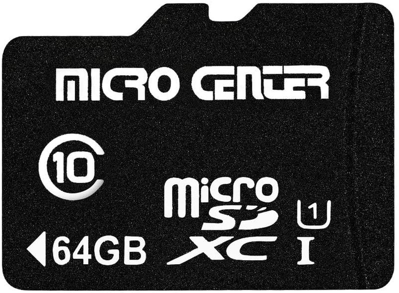 Micro Center 32GB Class 10 Micro SDHC Flash Memory Card with Adapter for Mobile Device Storage Phone, Tablet, Drone & Full HD Video Recording - 80MB/s UHS-I, C10, U1 (2 Pack) Electronics > Electronics Accessories > Memory > Flash Memory > Flash Memory Cards Inland 64GB  