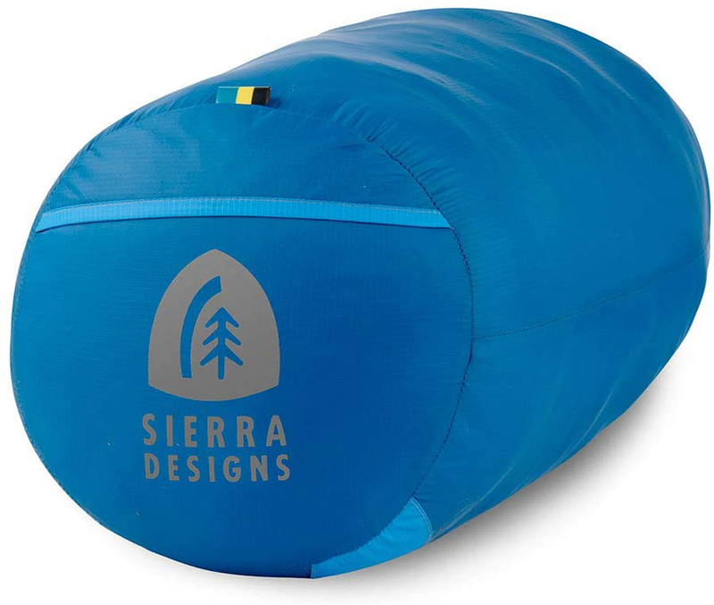 Sierra Designs Night Cap 20 Degree Sleeping Bags - Recycled Synthetic, Zipperless, Mummy Style Camping & Backpacking Sleeping Bags for Men & Women