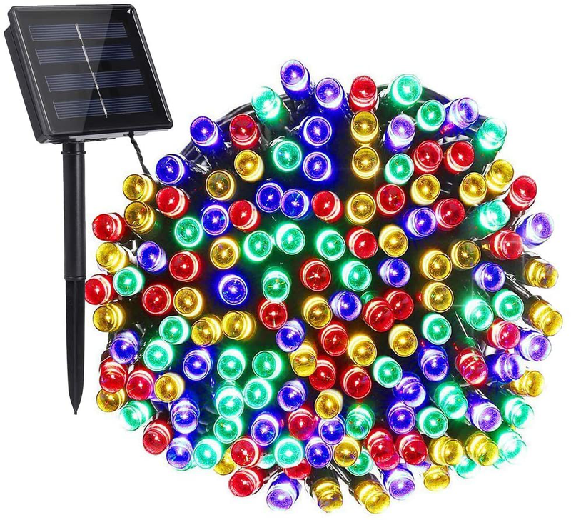 Toodour Solar Christmas Lights, 2 Packs 72ft 200 LED 8 Modes Solar String Lights, Waterproof Solar Outdoor Christmas Lights for Garden, Patio, Fence, Balcony, Christmas Tree Decorations (Multicolor) Home & Garden > Decor > Seasonal & Holiday Decorations& Garden > Decor > Seasonal & Holiday Decorations Toodour Multicolor 72ft 