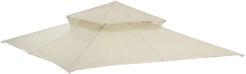 Garden Winds Replacement Canopy Top Cover for Madaga Gazebo - Riplock 350 - Beige