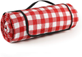 Lahawaha Picnic Blankets Extra Large, 79''x79'' Picnic Outdoor Blanket Waterproof and Machine Washable (Beige and White). Home & Garden > Lawn & Garden > Outdoor Living > Outdoor Blankets > Picnic Blankets Lahawaha Red and White  
