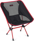 Helinox Chair One Original Lightweight, Compact, Collapsible Camping Chair Sporting Goods > Outdoor Recreation > Camping & Hiking > Camp Furniture Helinox Black/Red  