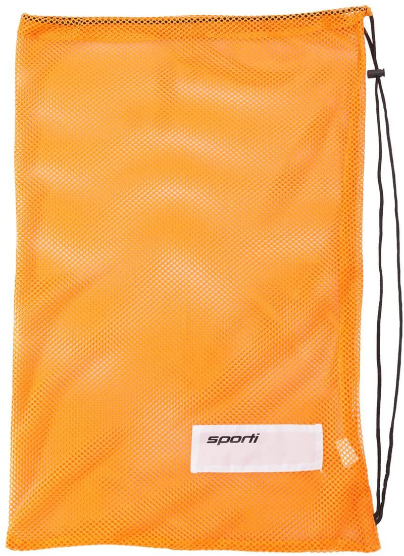 Sporti Mesh Equipment Bag Sporting Goods > Outdoor Recreation > Boating & Water Sports > Swimming Sporti Orange  