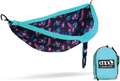 ENO, Eagles Nest Outfitters DoubleNest Print Lightweight Camping Hammock, 1 to 2 Person Home & Garden > Lawn & Garden > Outdoor Living > Hammocks ENO Aloha: Blue  