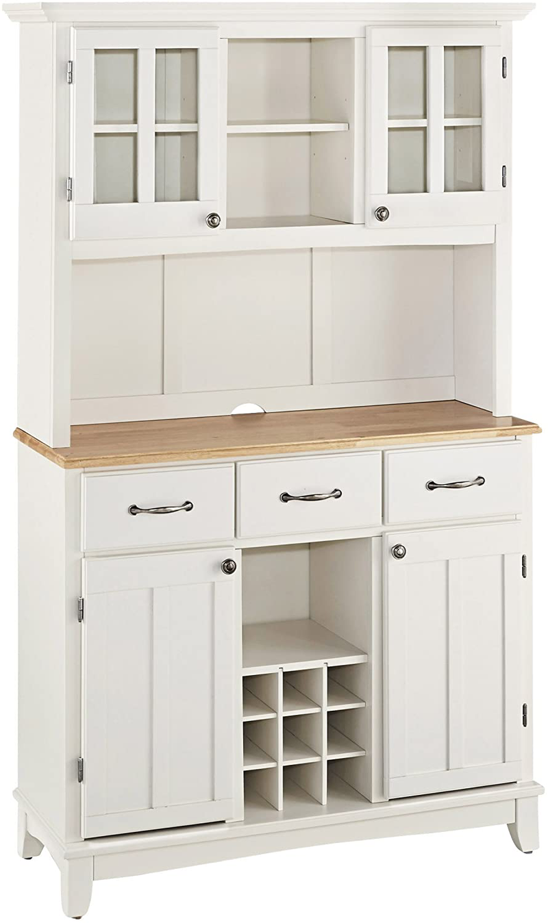 Homestyles Server Sideboards-Buffets-Credenzas, Hutch, White Home & Garden > Kitchen & Dining > Food Storage Home Styles   